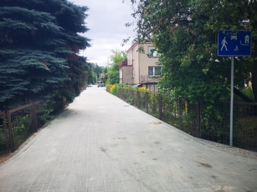 Ulica Morska na odcinku od ul. Dźwirzyńskiej do ul. Rewalskiej